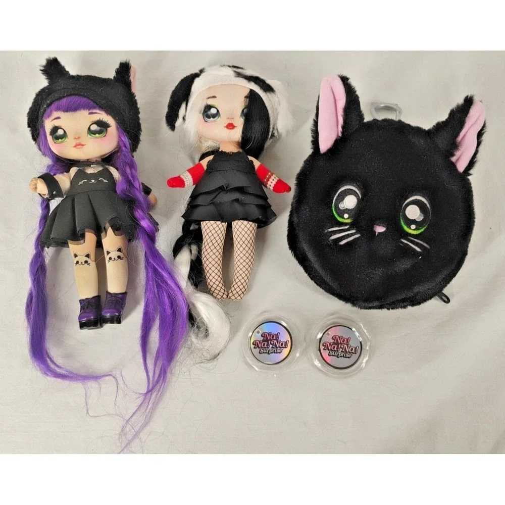 Na!Na!Na! Surprise Series 2 Tuesday Meow & Series 3 Dottie Demil W/Clip Purse‎